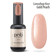 Камуфлююча каучукова база /золотисто-персикова/ UV/LED Camouflage Base PNB /Gold Peach/